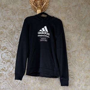 Adidas Black Pullover with White Logo